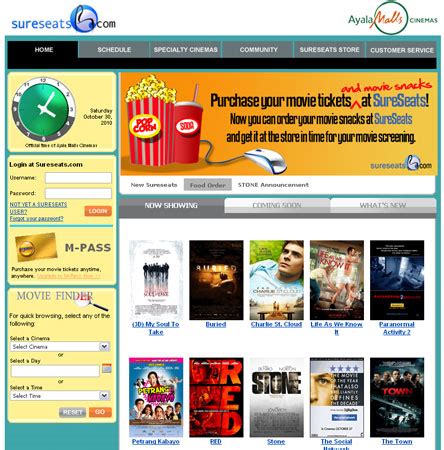 sureseats cinemas.